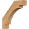 Ekena Millwork 3 1/2"W x 18"D x 18"H Merced Smooth Knee Brace, Western Red Cedar BRC04X18X18MRC00SWR - alternate 1